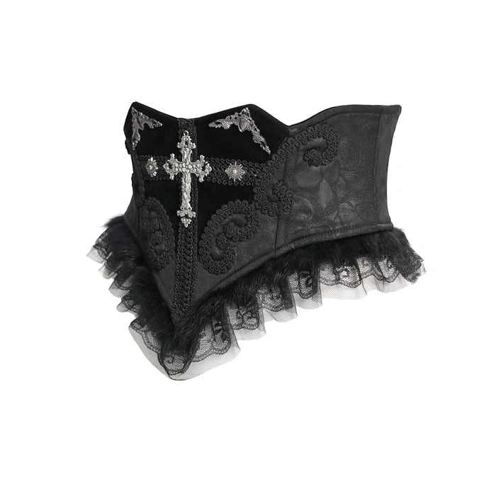 V Shaped Frilled Corset
