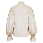 Cream Steampunk Vintage Shirt