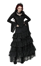 Rose Layered Lace Skirt