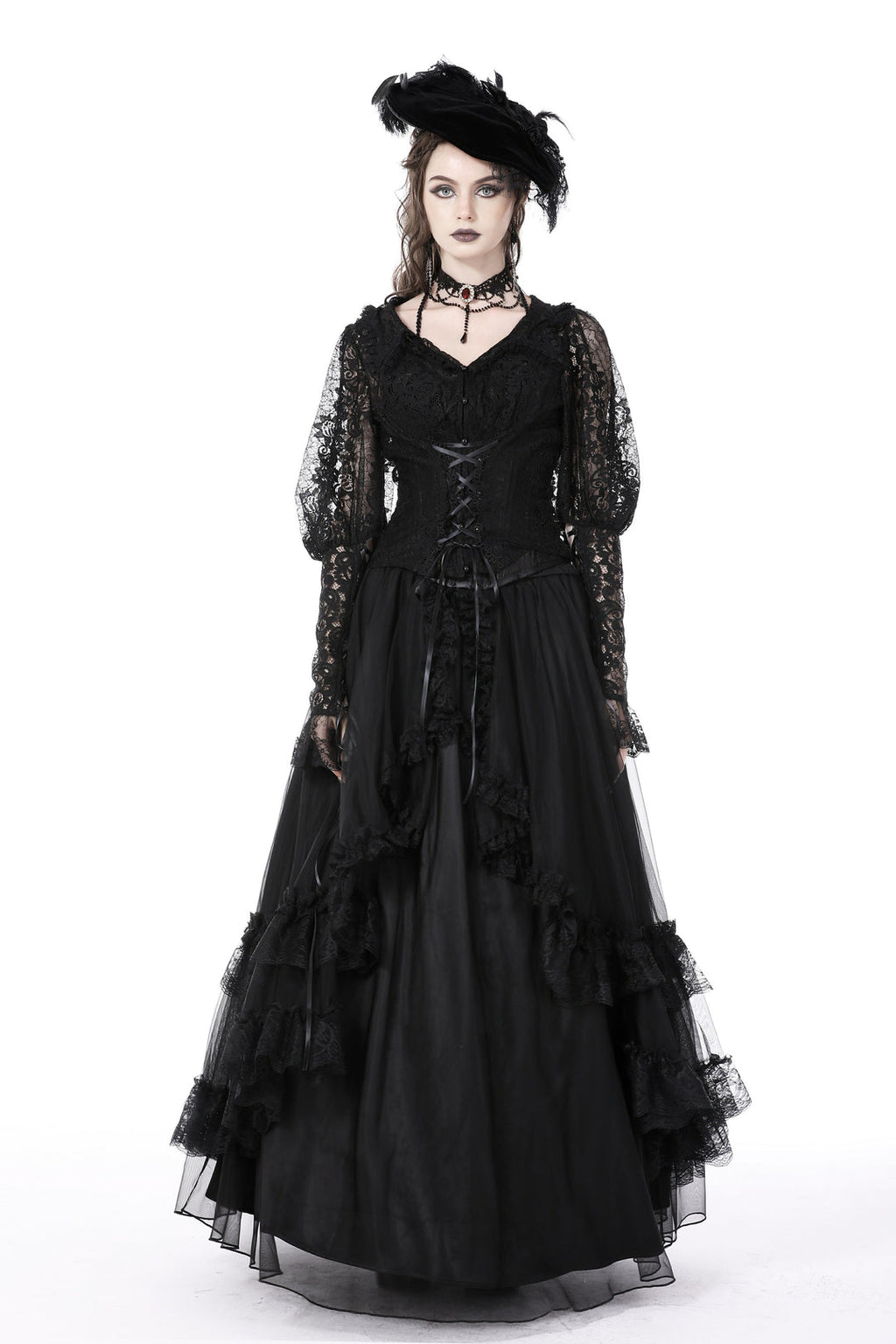 Maxi Court Skirt