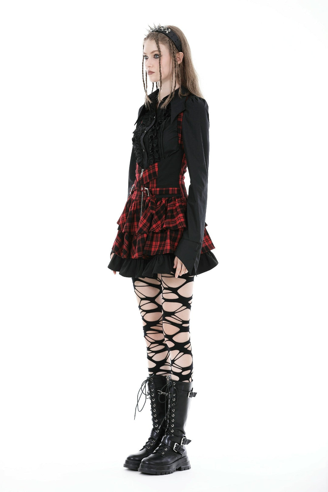 Ruffle Frill Long Sleeve Shirt