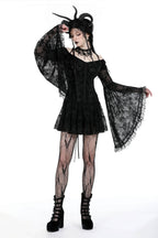 Bat Sleeve Lace Dream Dress