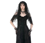 Fringe Patterned Net Veil