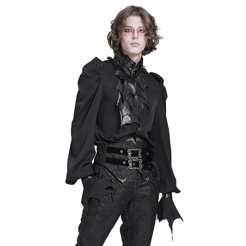 Detachable Bat Cravat Shirt