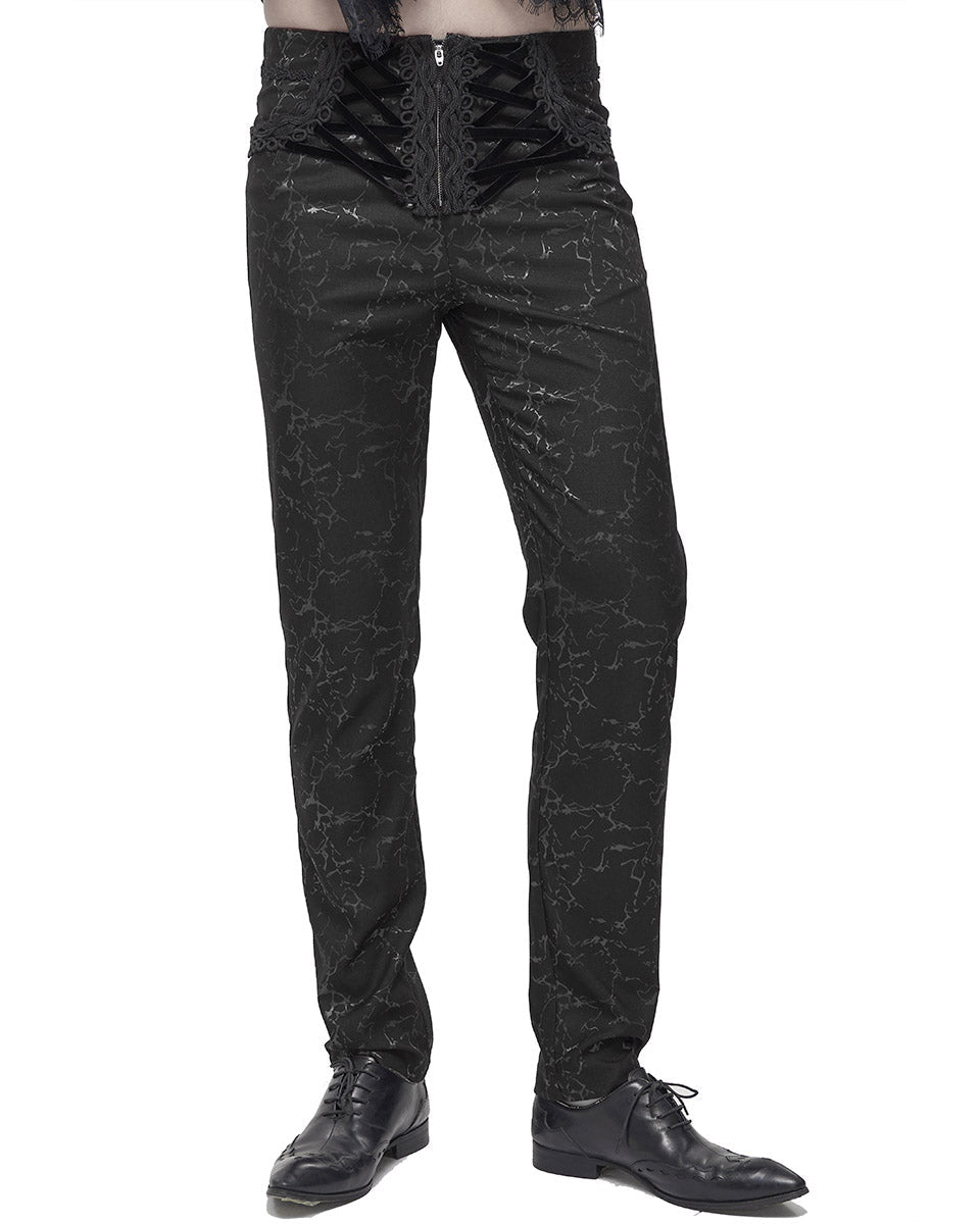 Gothic Crackle Dress Trousers