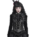 Women’s Patterned Crucifix Tailed Waistcoat