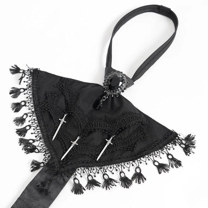 Collar Tassel Jewel Tie