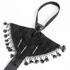 Collar Tassel Jewel Tie