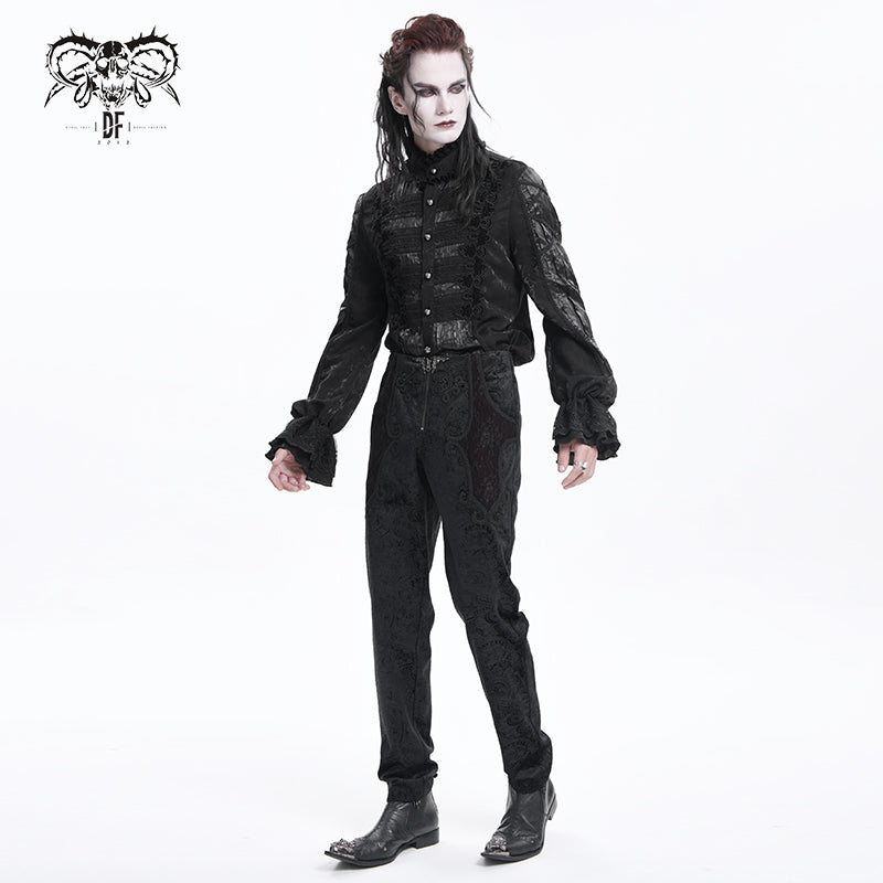 Gothic Embossed Trousers