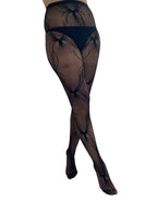 Spider Net Tights