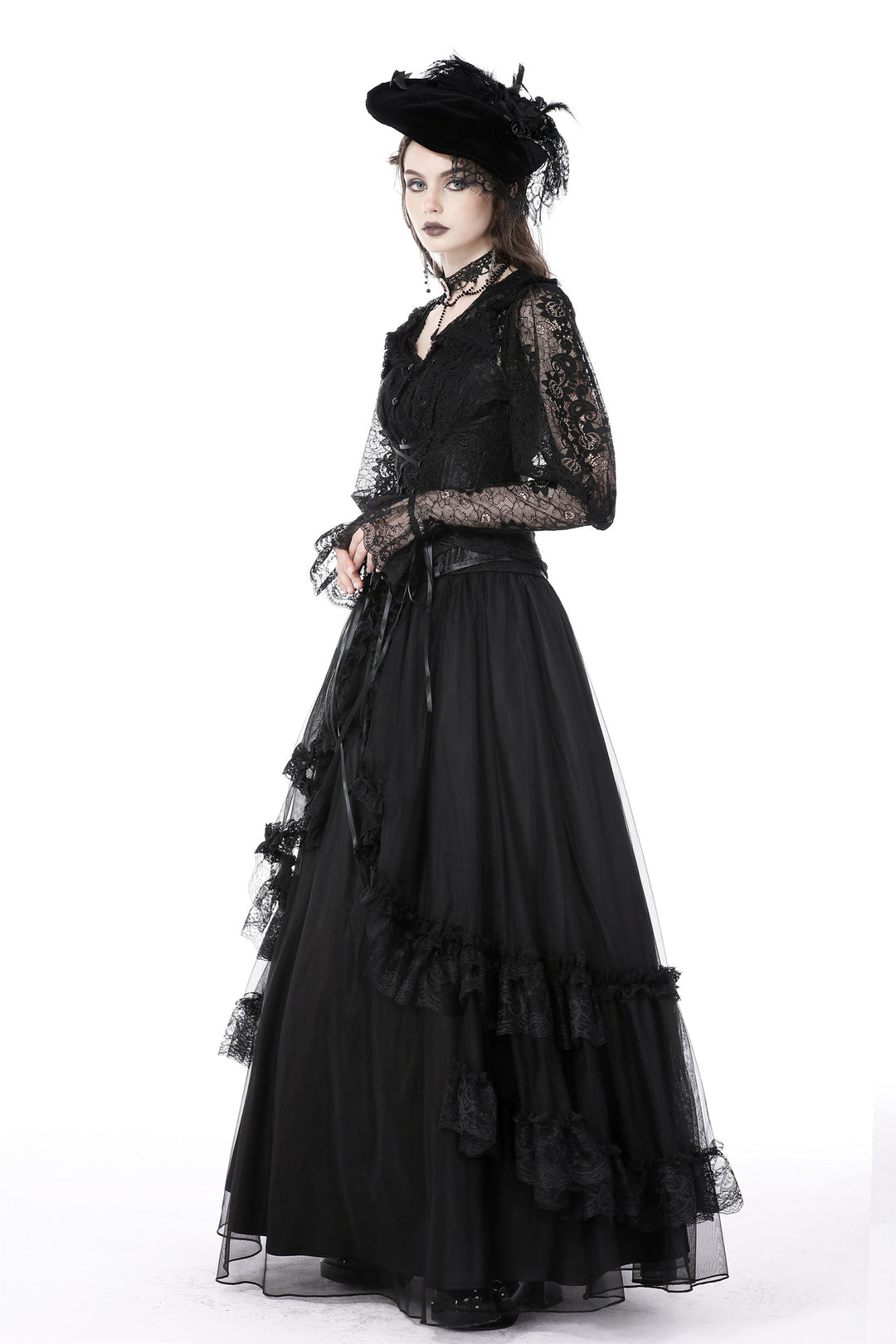 Maxi Court Skirt