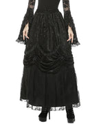 Victorian Velvet Maxi Skirt