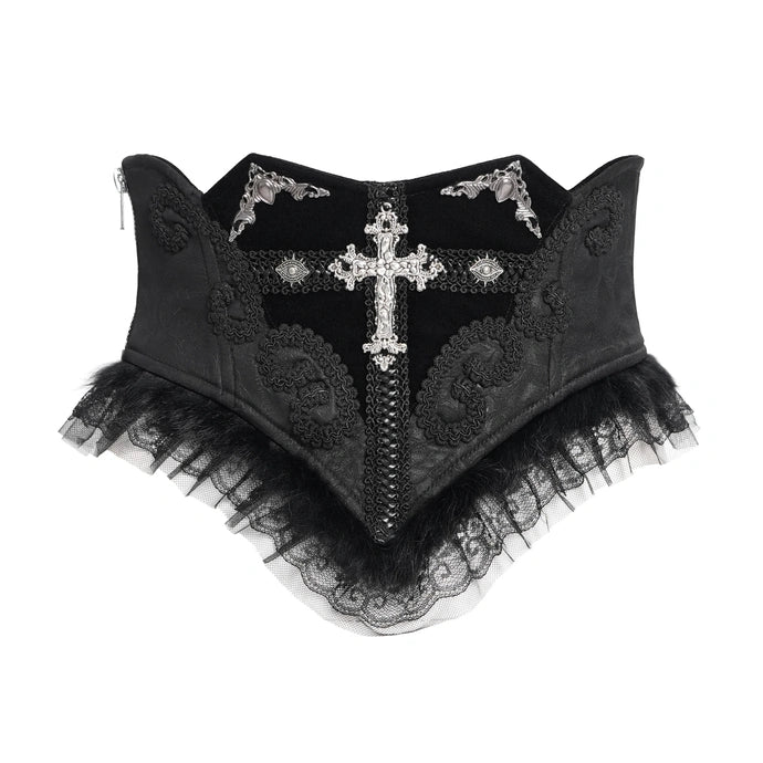 V Shaped Frilled Corset