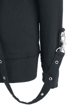 Skeleton Kiss Detachable Strap Hoody