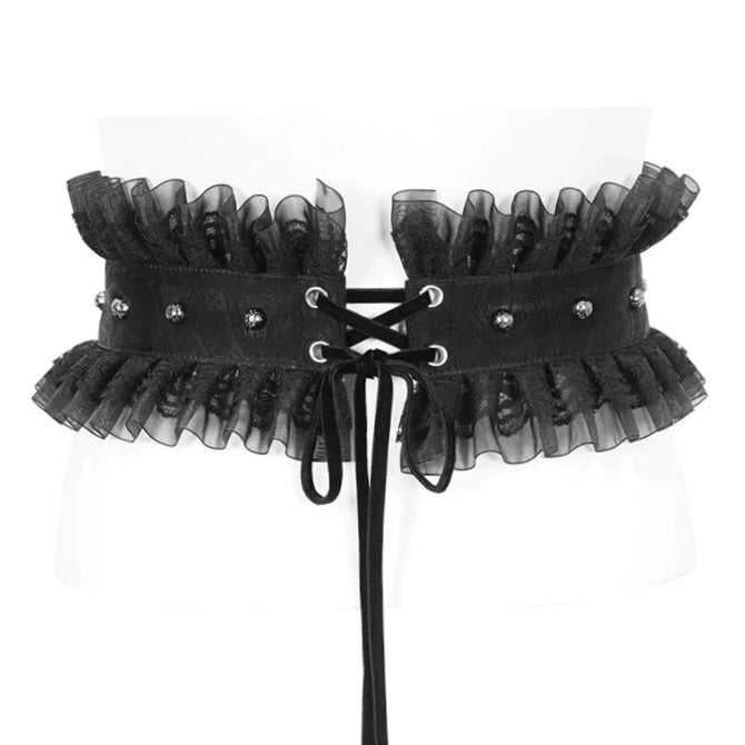 Frill Corset Style Belt