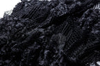 Messy Mesh Layered Skirt