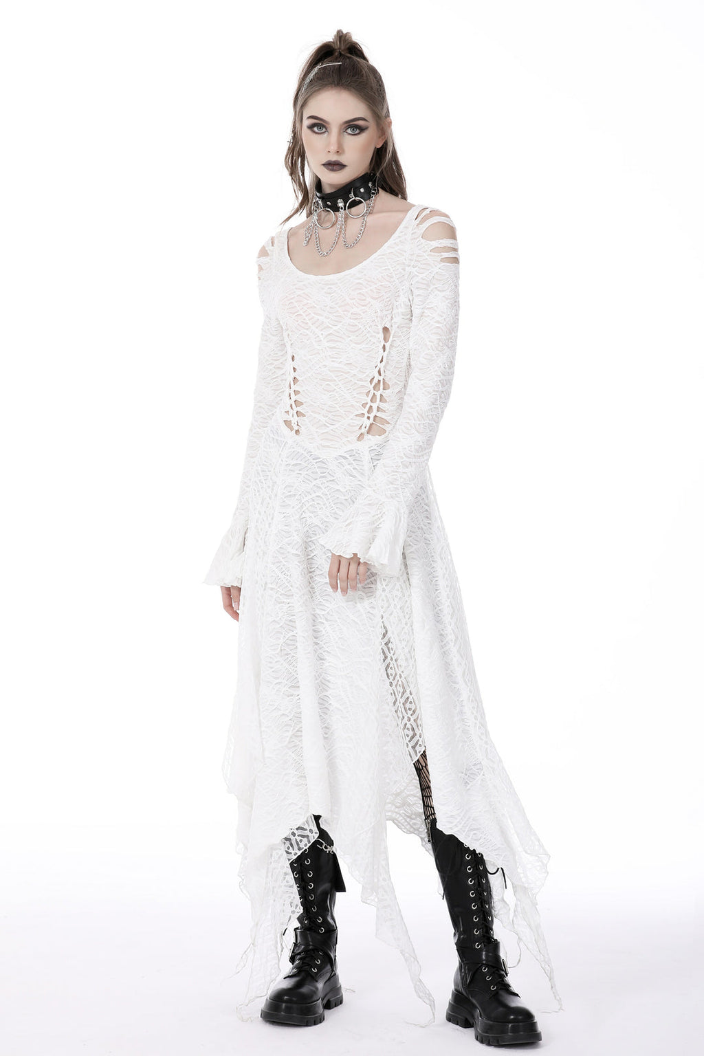 Ghost Cutout Midi Dress