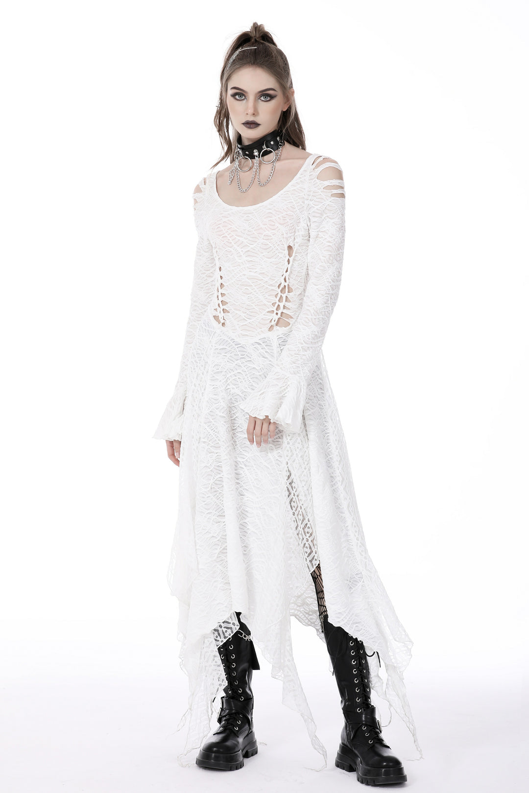 Ghost Cutout Midi Dress