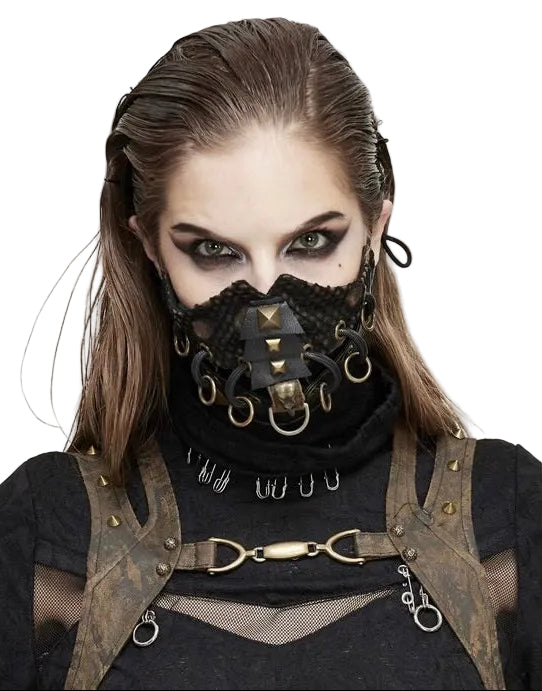 Diesel Punk Dystopian Face Mask