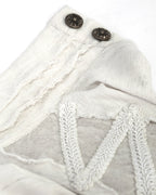 Steampunk High Neck Button Down Shirt