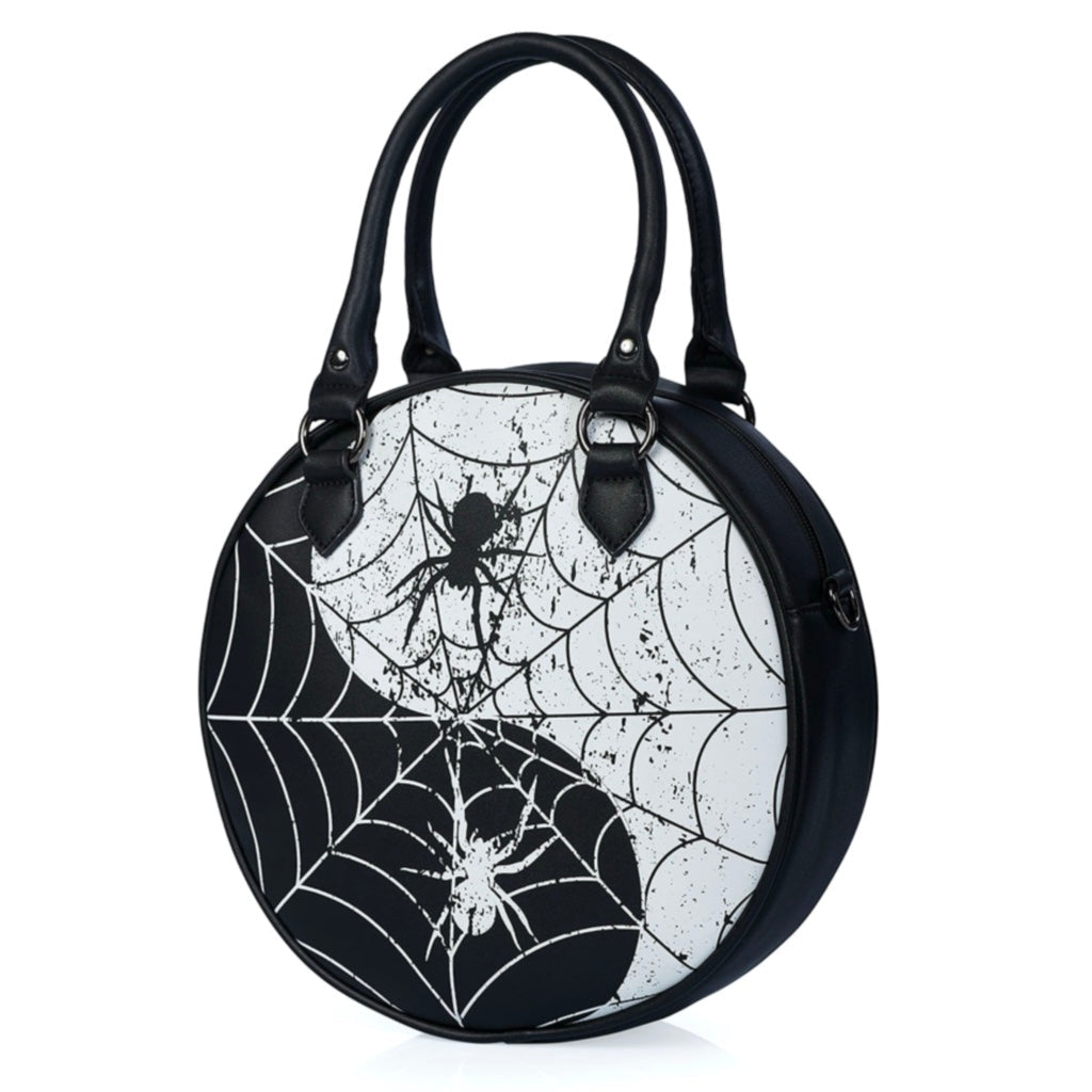 Yin Yang Spider Cobweb Bag