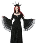 Royal Jewel Layer Sleeve Dress