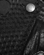 Mens Black Dystopian Jacket