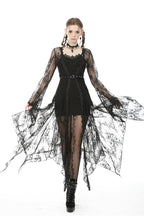 Delicate Laced Maxi Jacket With Belt