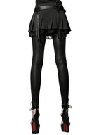 Gothic Embossed Decorative Leggings
