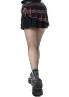 Tartan Belt Bag Mini Skirt