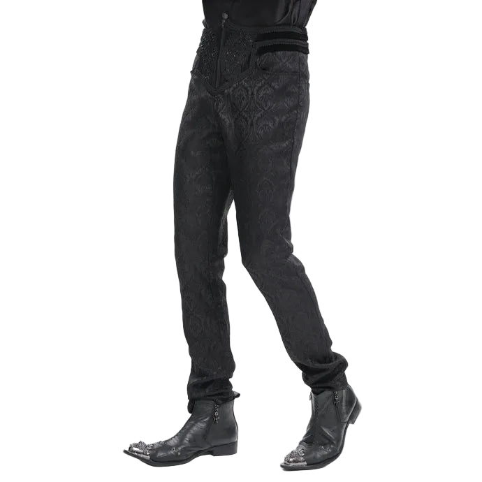 Beaded Jacquard Dress Trouser
