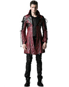 Mens Red Dystopian Jacket