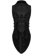 Tailed Pattern Waistcoat