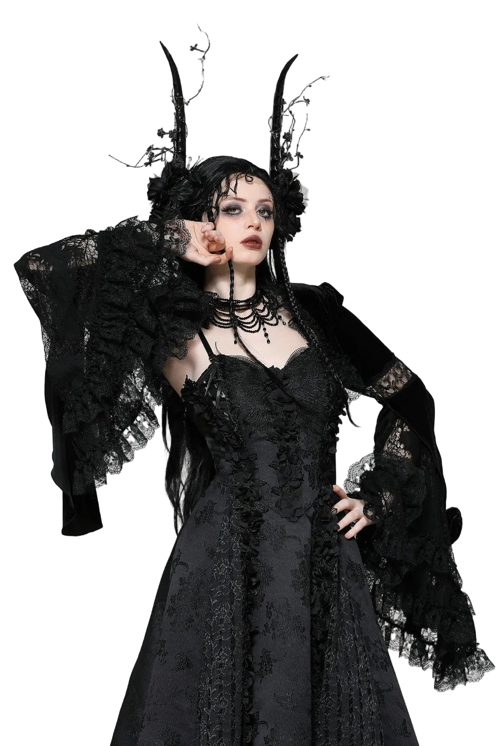 Bell Sleeve Lace Bolero