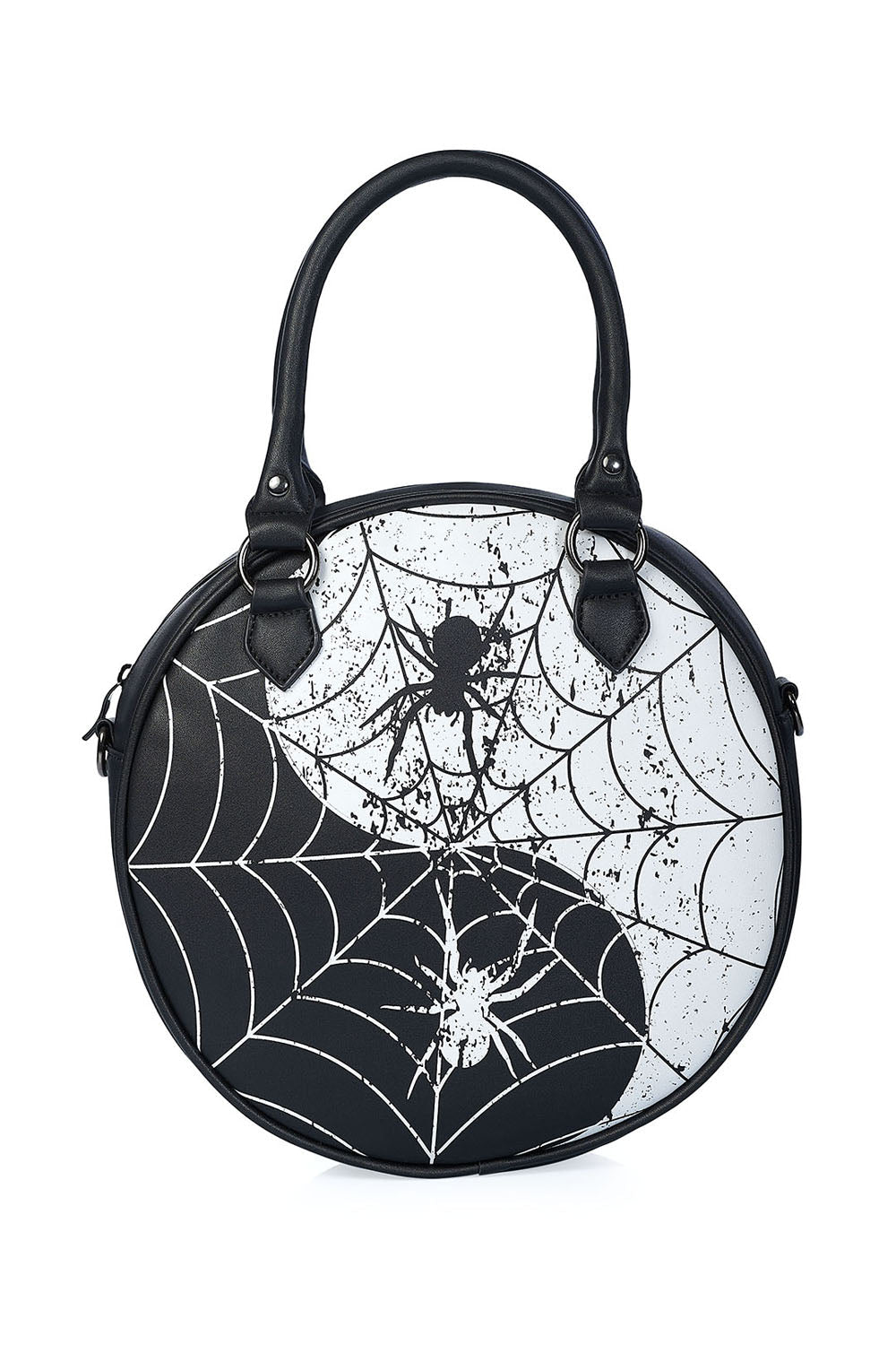 Yin Yang Spider Cobweb Bag