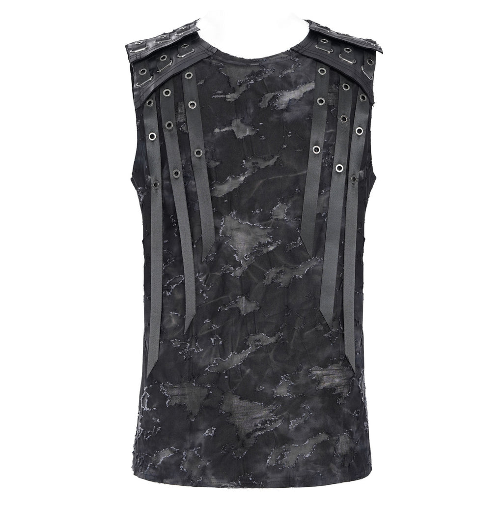 Punk Strap Sleeveless Top