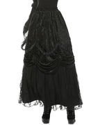 Victorian Velvet Maxi Skirt