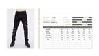Ragged Punk Buckle Trousers