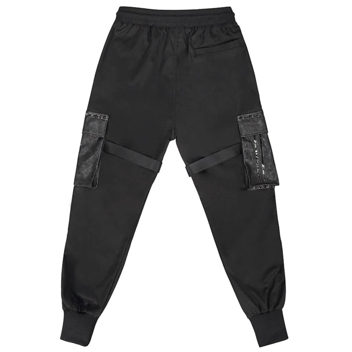Punk Studded Cuffed Trousers