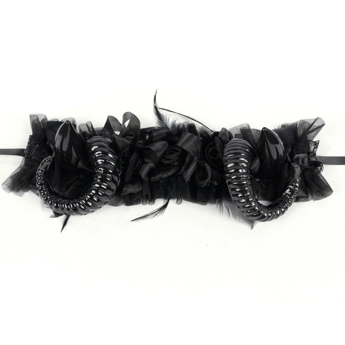 Horns & Roses Headband
