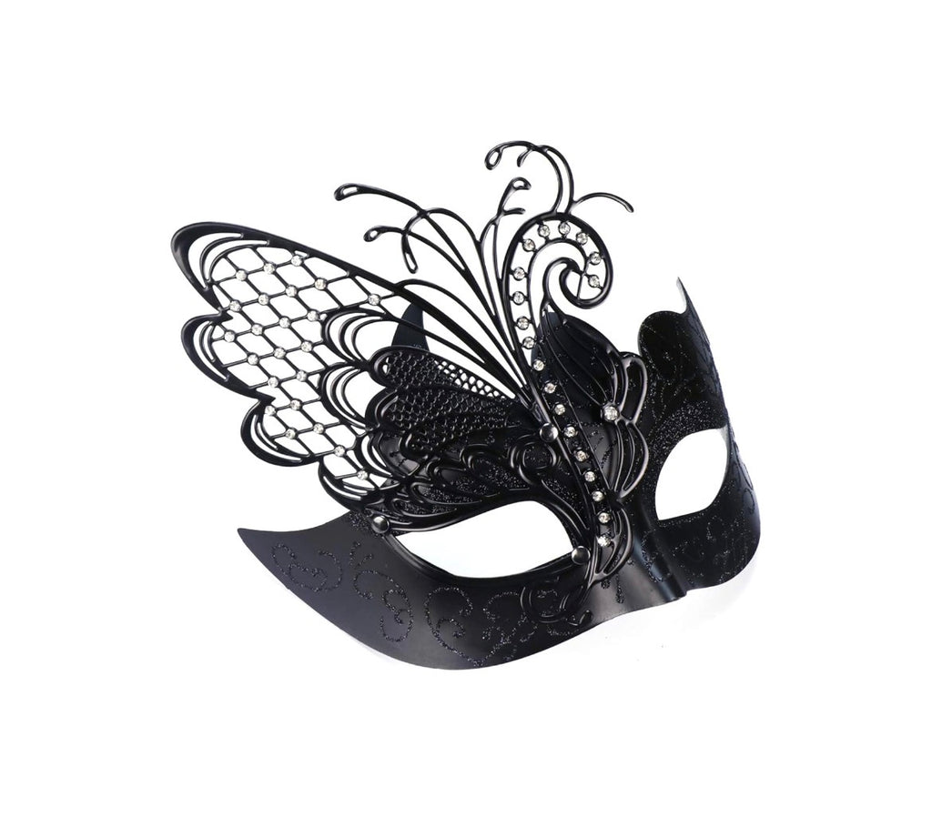 Black Butterfly Masquerade Mask