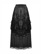 Victorian Velvet Maxi Skirt