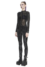 Abstract Sheer Top