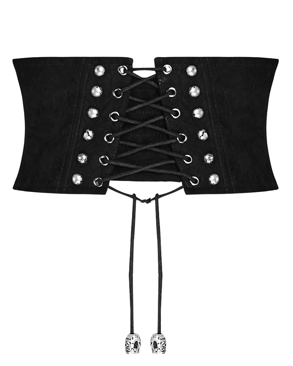 Cinched Buckle Corset