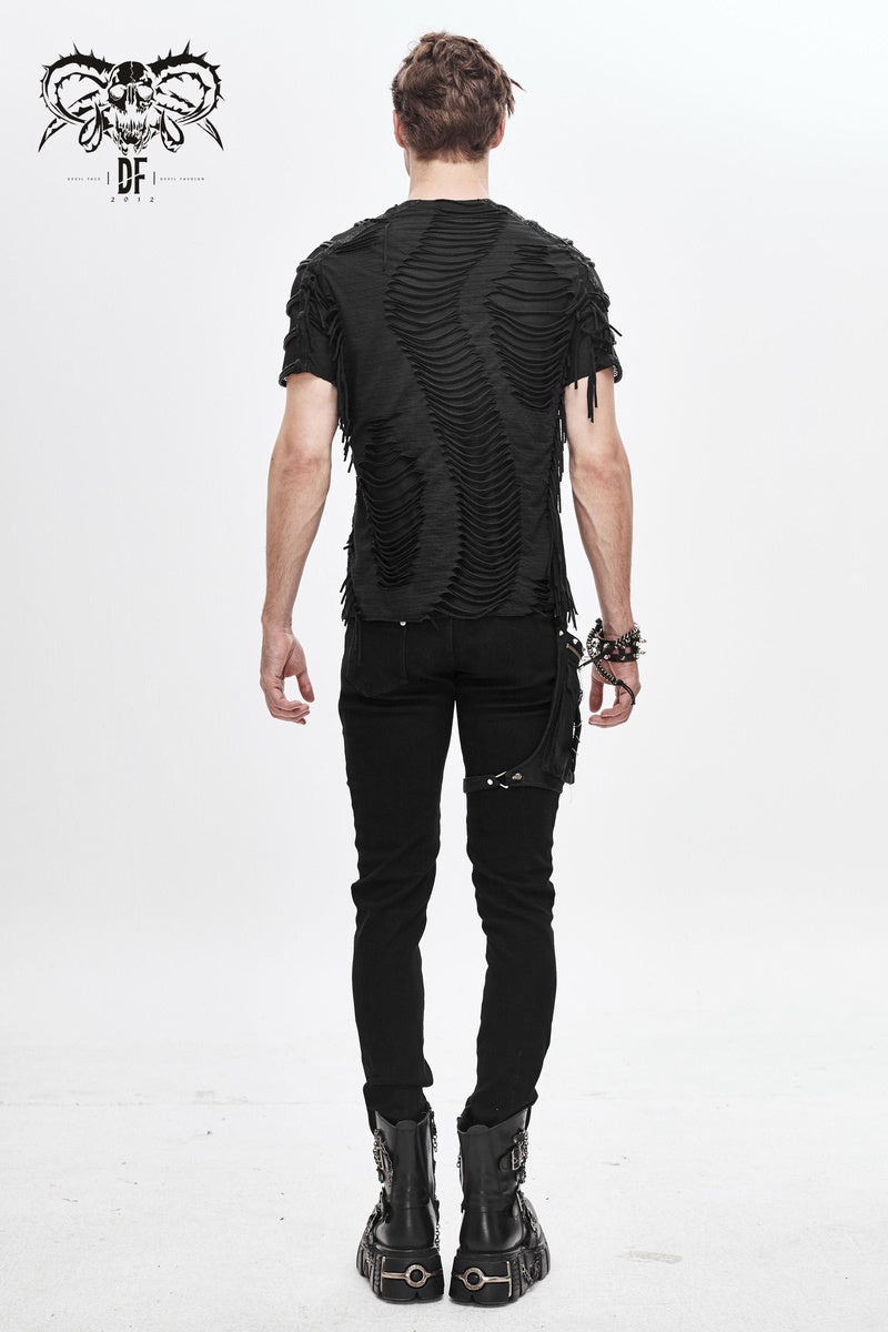 Shredded Punk Dystopian Top