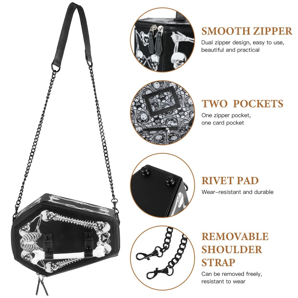 Coffin Bone Handle Bag