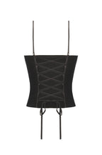 Romantic Heart Velvet Jewel Corset Top