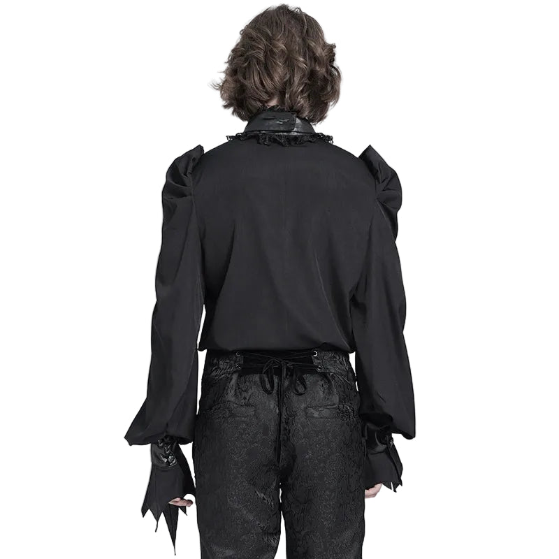 Detachable Bat Cravat Shirt