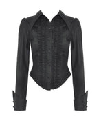 Ruffle Frill Long Sleeve Shirt