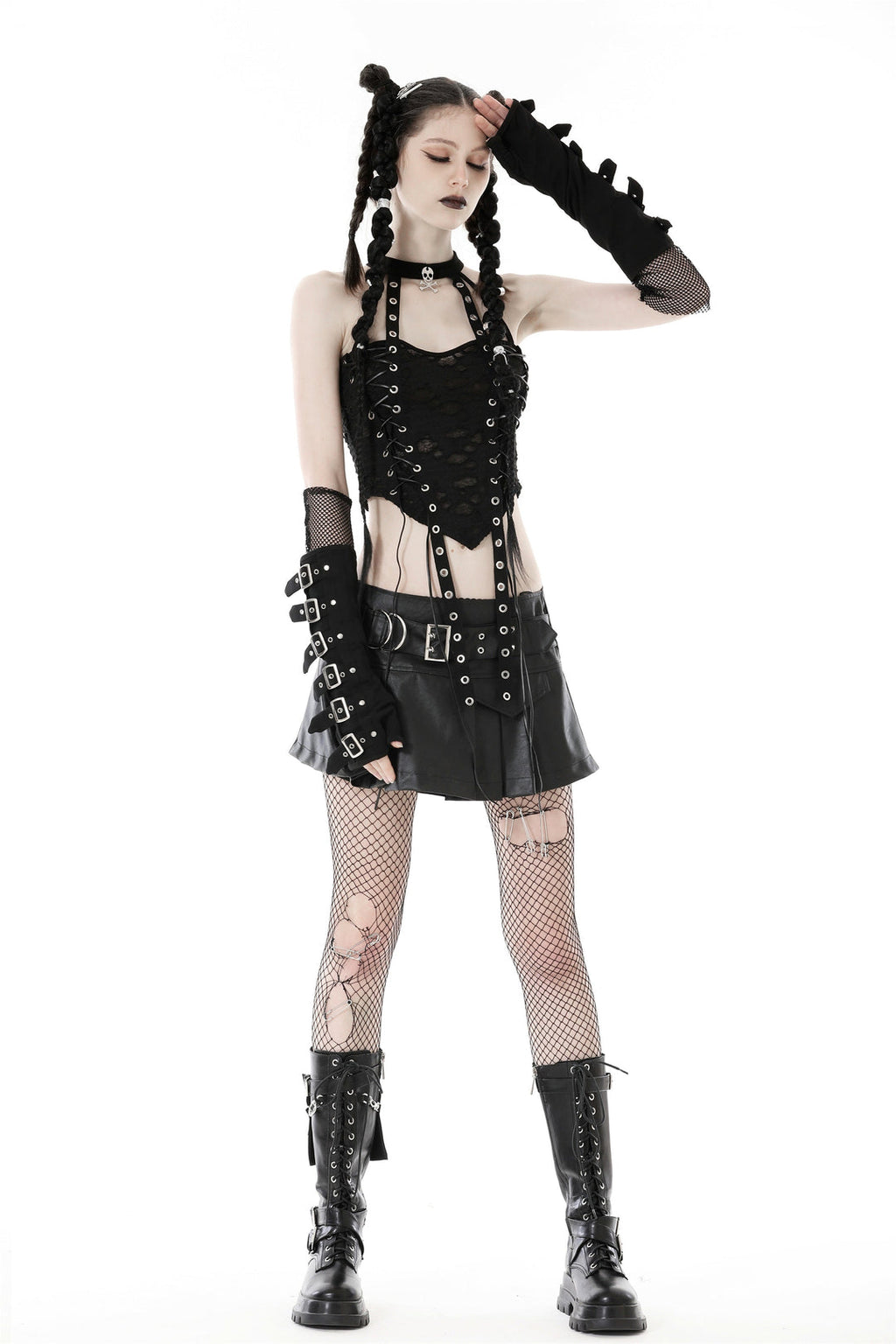 Shredded Dystopian Cami Strap Top